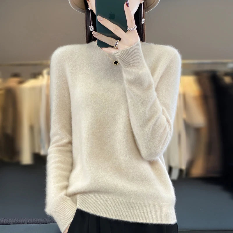 Luxurious 100% Merino Wool Cashmere Sweater