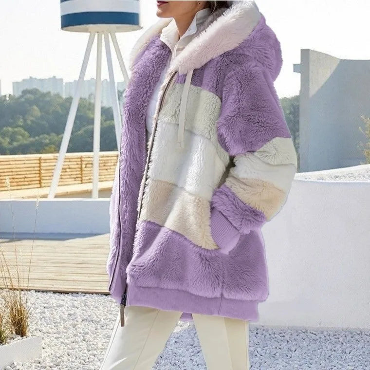 CozyChic Oversized Hooded Jacket