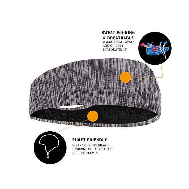 TriFit Elastic Sweatband Set