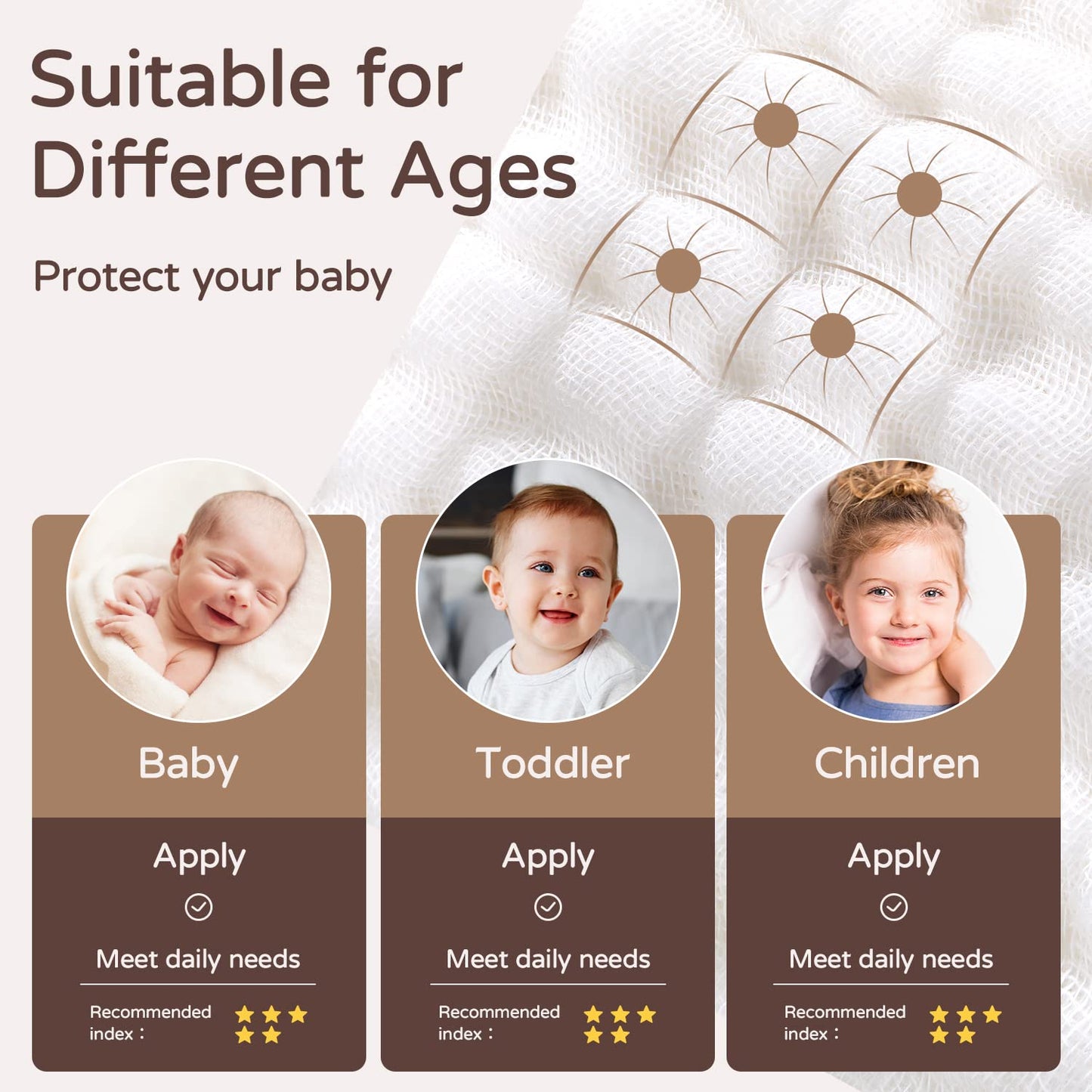 SnuggleNest Muslin Hooded Baby Towel – Ultra-Soft 100% Cotton for Newborns & Toddlers (32"x32")