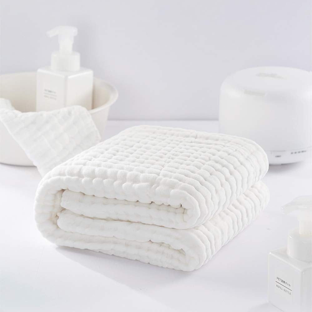 SnuggleNest Muslin Hooded Baby Towel – Ultra-Soft 100% Cotton for Newborns & Toddlers (32"x32")