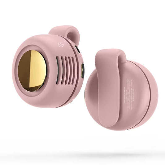 AeroBreeze Whirlwind Leafless Mini Fan – Silent, USB Rechargeable & Travel-Ready Cool Companion
