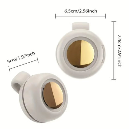 AeroBreeze Whirlwind Leafless Mini Fan – Silent, USB Rechargeable & Travel-Ready Cool Companion