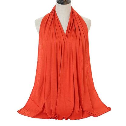 VibrantWrap - 30-Color Modal Jersey Hijab