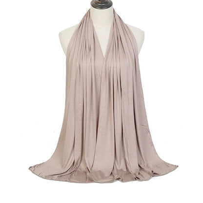 VibrantWrap - 30-Color Modal Jersey Hijab