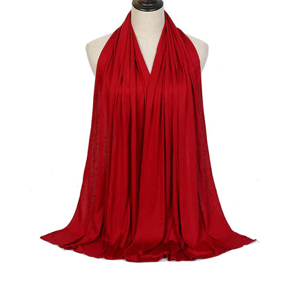 VibrantWrap - 30-Color Modal Jersey Hijab