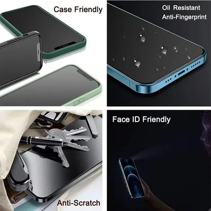 PrivacyGuard - Anti-Spy Screen Protector – For iPhone 16, 15, 14, 13 (Pro/Max/Mini) (1-5PCS)