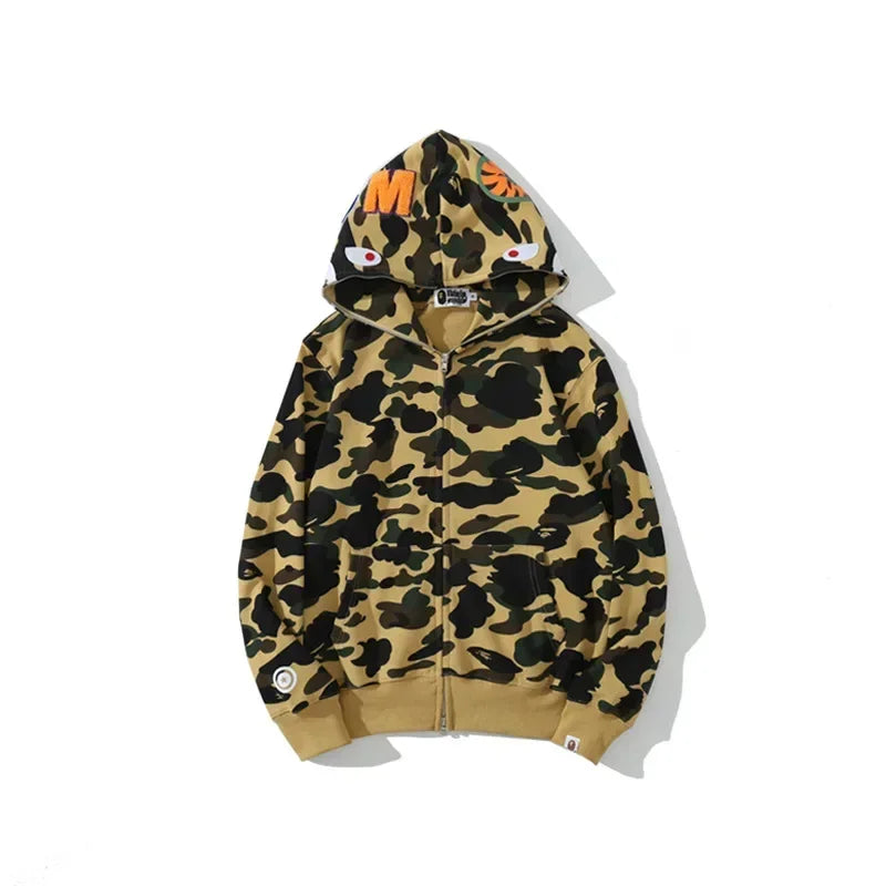 UrbanShark Camo Zip Hoodie