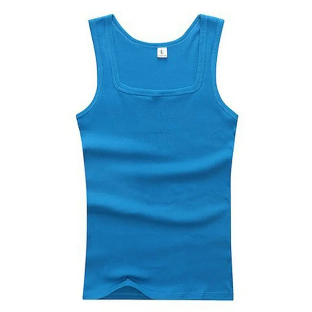 Pure Cotton Sleeveless Men's T-Shirt