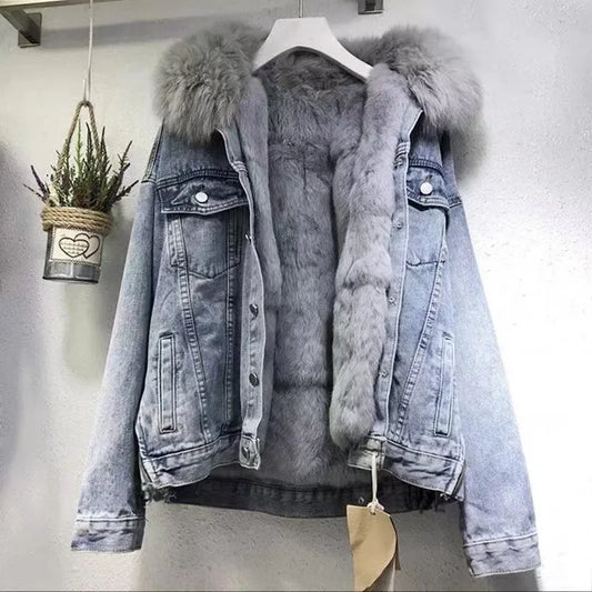 ChillGuard Fleece-Lined Denim Jacket