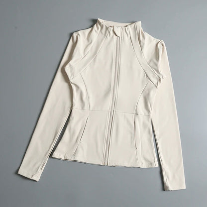 FlexFit Women's High Elastic Yoga Coat