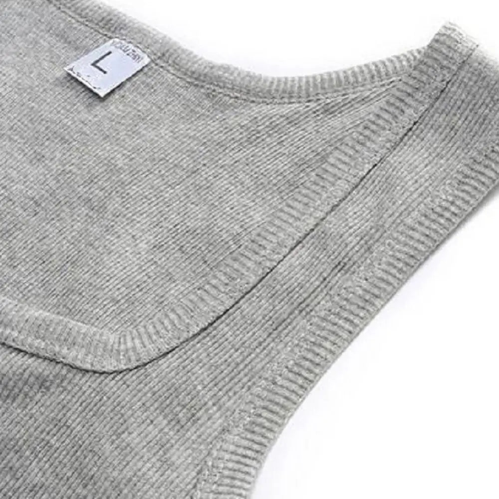 Pure Cotton Sleeveless Men's T-Shirt