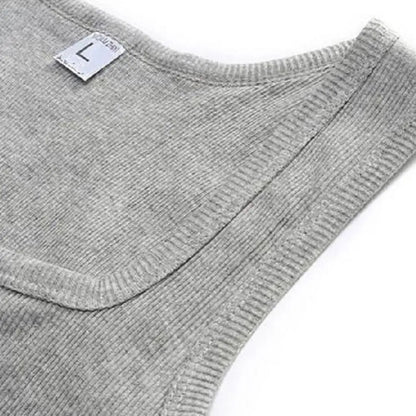 Pure Cotton Sleeveless Men's T-Shirt