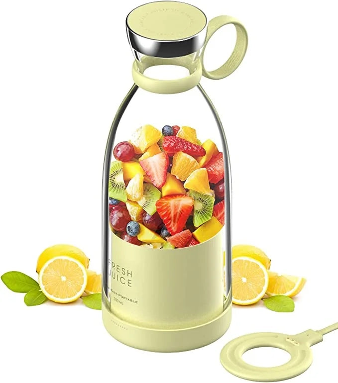 JuiceJet Go™ – USB Mini Travel-Sized Blender for Fresh Sips Anywhere