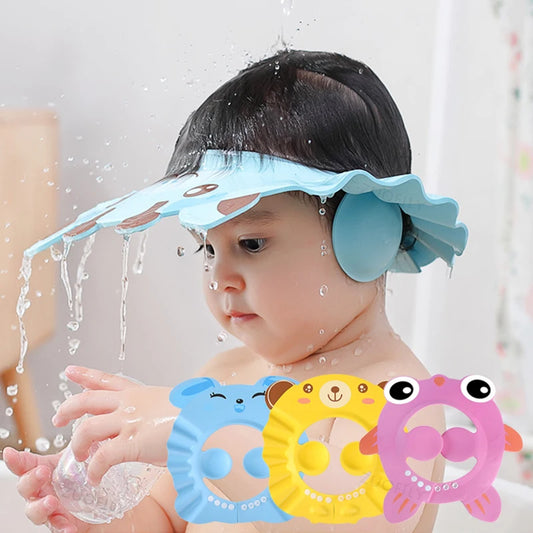 SplashGuard Adjustable Baby Shower Cap