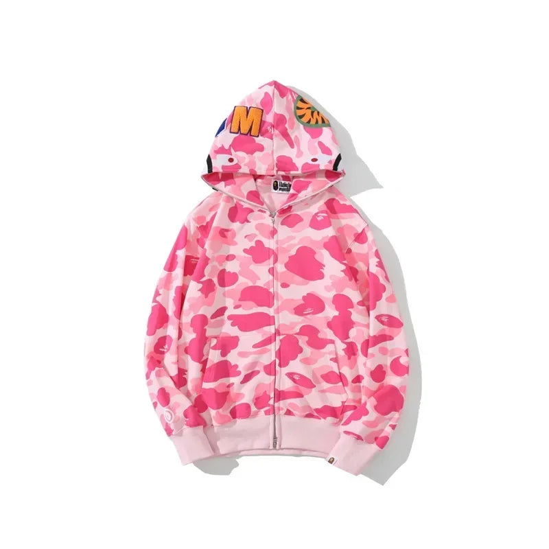 UrbanShark Camo Zip Hoodie