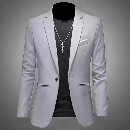 EliteFit Men's Trendy Casual Suit Jacket