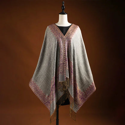Elegance Paisley Winter Shawl