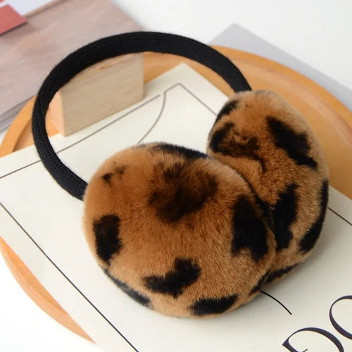 Luxury Fluff Rex Rabbit Fur Earmuffs