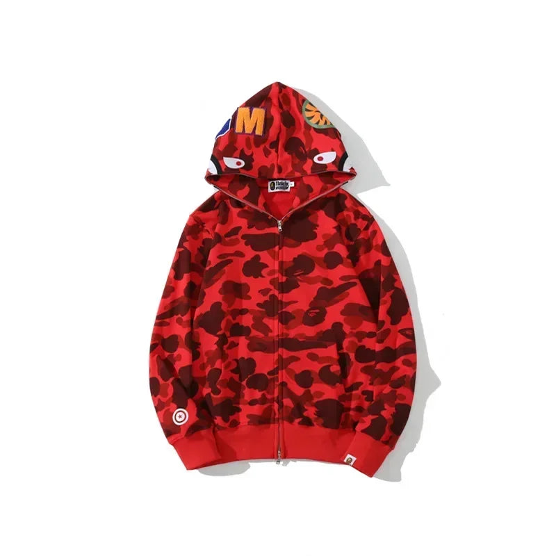 UrbanShark Camo Zip Hoodie