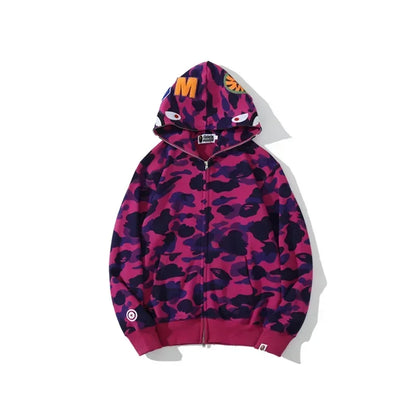 UrbanShark Camo Zip Hoodie