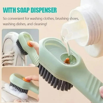 CleanEase Multi-Purpose Shoe & Clothes Brush