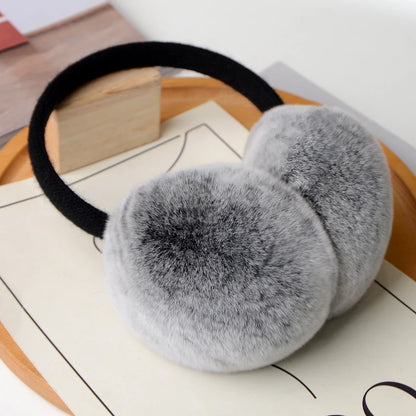 Luxury Fluff Rex Rabbit Fur Earmuffs