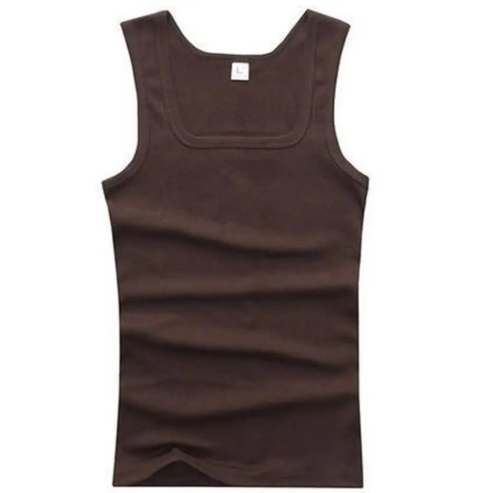 Pure Cotton Sleeveless Men's T-Shirt