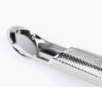 BrewBloom Stainless Steel Mesh Tea Infuser – Elegant Curved Handle Steeper for Perfect Loose Leaf Tea