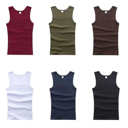 Pure Cotton Sleeveless Men's T-Shirt