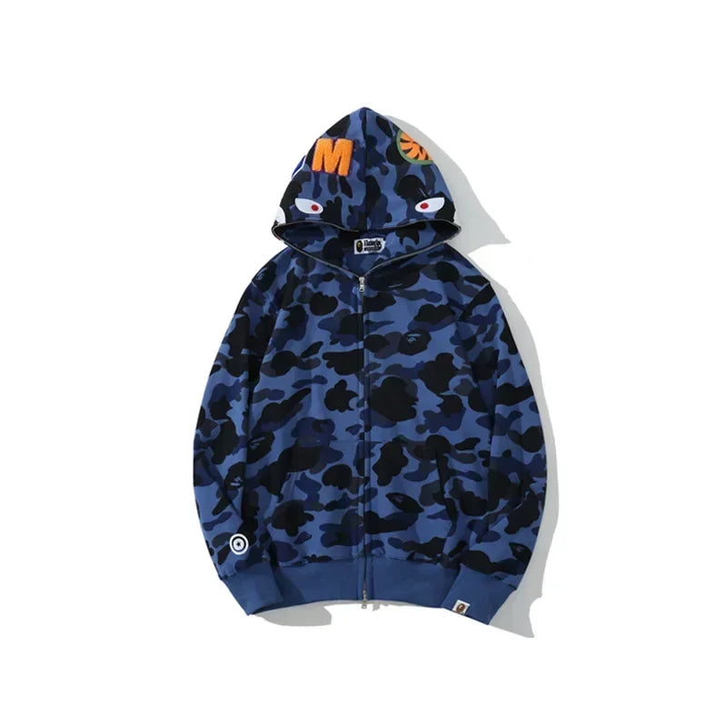 UrbanShark Camo Zip Hoodie