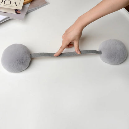 Luxury Fluff Rex Rabbit Fur Earmuffs