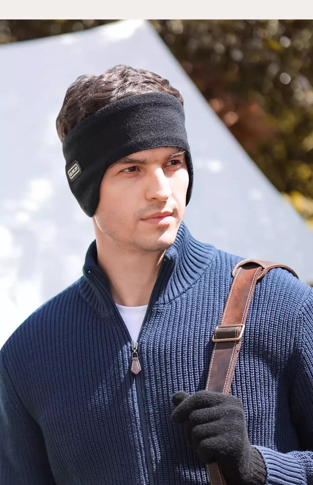 Men's Winter Padded Ear Warmers