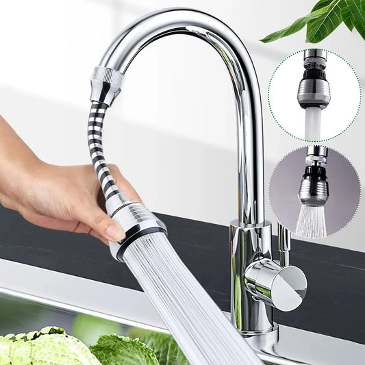 360° Adjustable Water-Saving Faucet Extension Tube