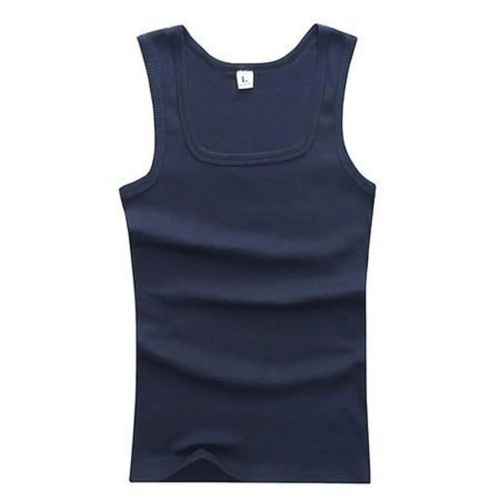 Pure Cotton Sleeveless Men's T-Shirt