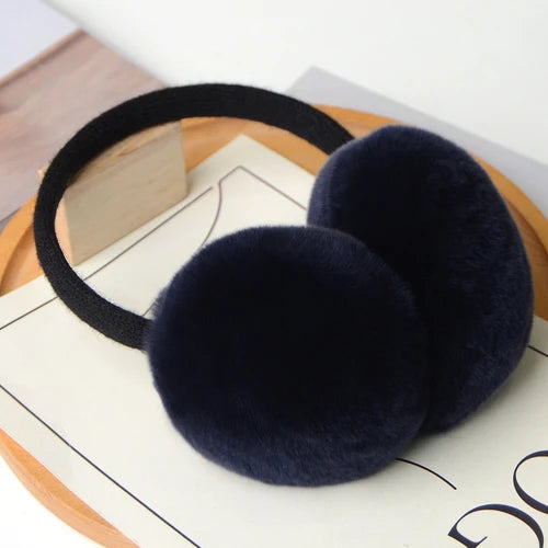 Luxury Fluff Rex Rabbit Fur Earmuffs