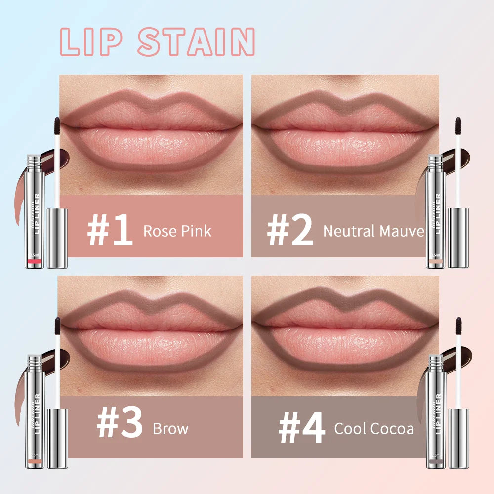 Peel & Reveal Waterproof Tattoo Lip Tint – Long-Lasting Matte Lip Stain & Contour Gloss
