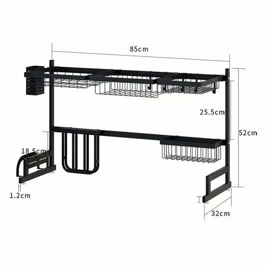 ElevateSteel Over-the-Sink Dish Drying Rack