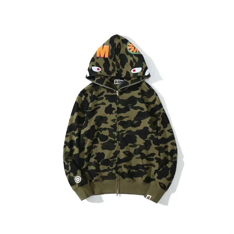 UrbanShark Camo Zip Hoodie