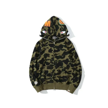 UrbanShark Camo Zip Hoodie