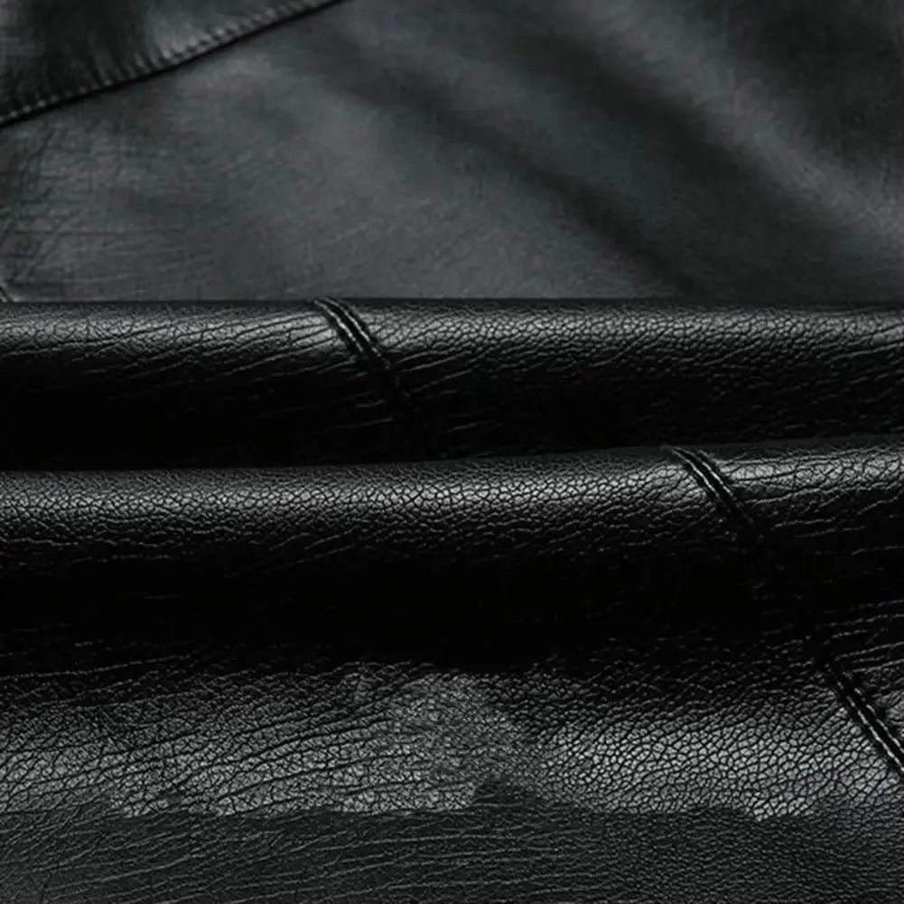 UrbanEdge Men's Slim Leather Blazer