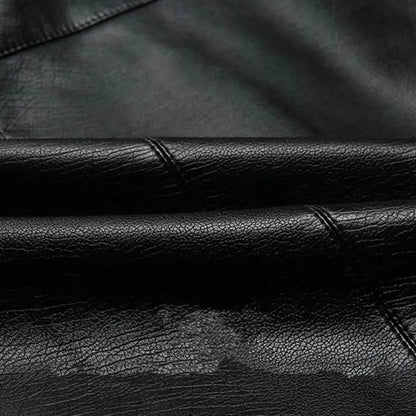 UrbanEdge Men's Slim Leather Blazer