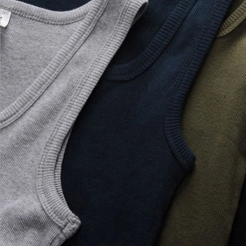 Pure Cotton Sleeveless Men's T-Shirt