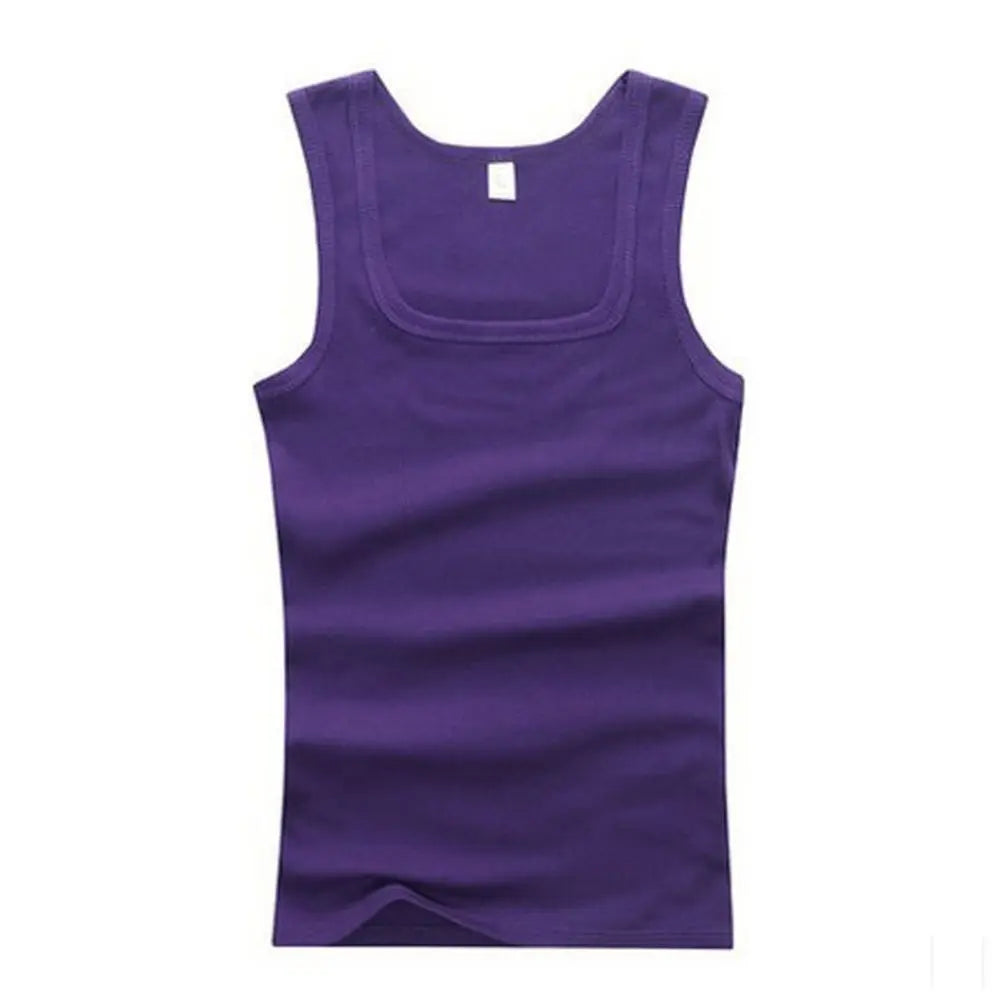 Pure Cotton Sleeveless Men's T-Shirt