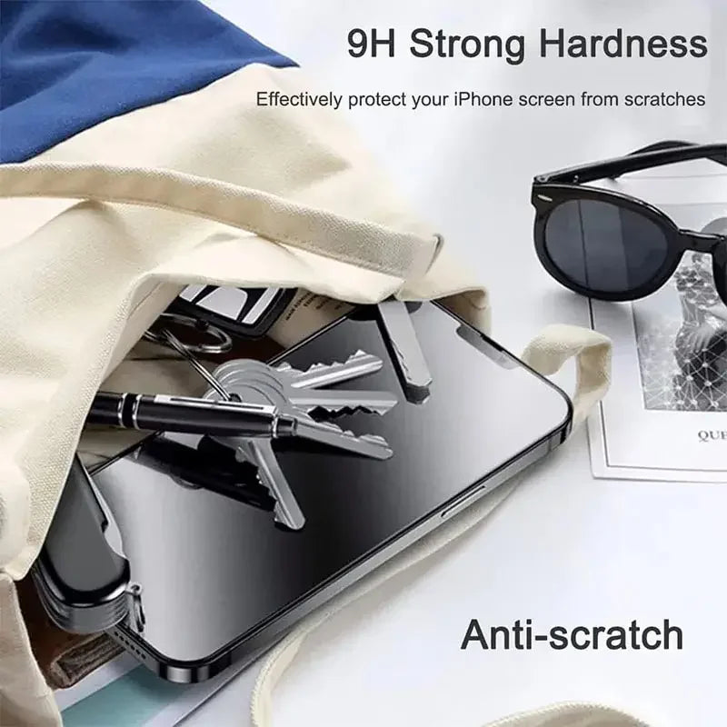 PrivacyGuard - Anti-Spy Screen Protector – For iPhone 16, 15, 14, 13 (Pro/Max/Mini) (1-5PCS)