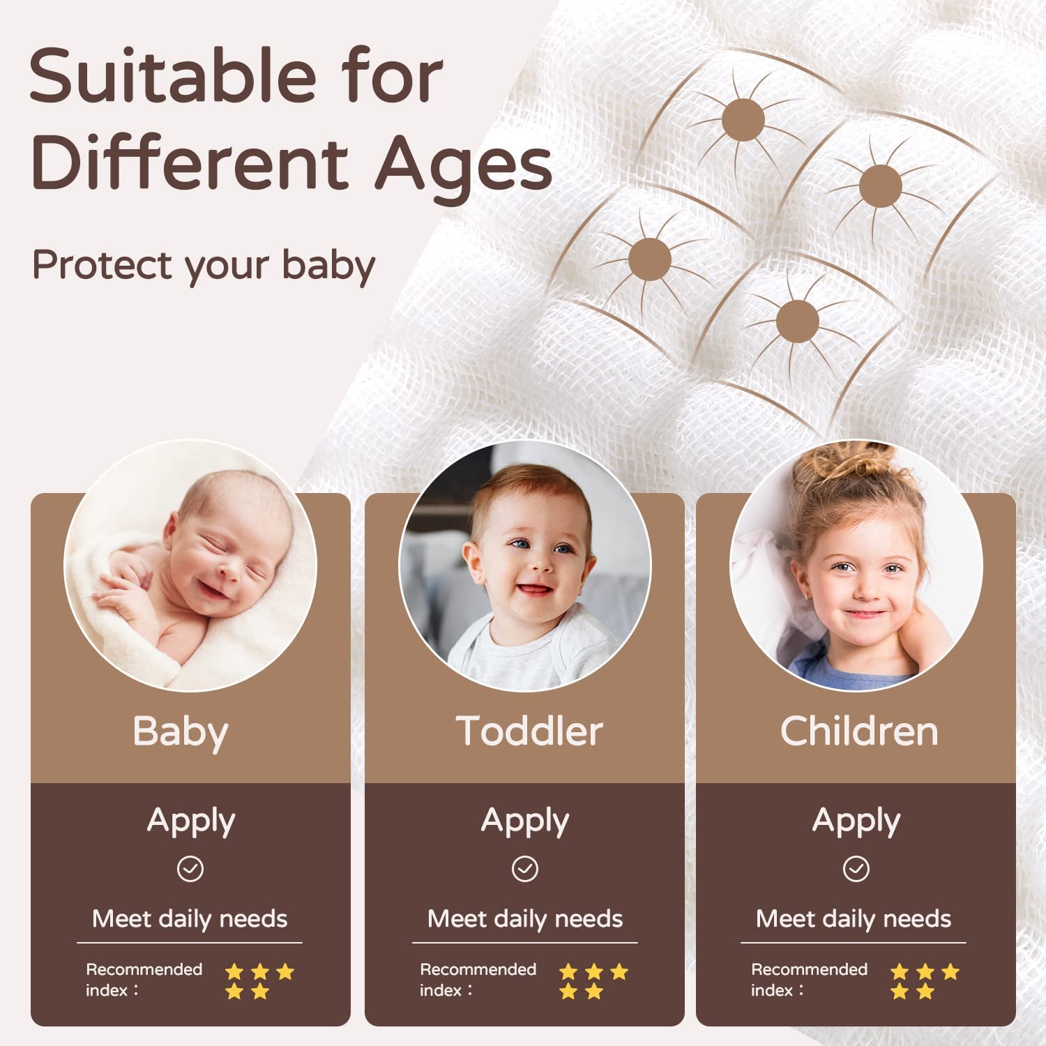 SnuggleNest Muslin Hooded Baby Towel – Ultra-Soft 100% Cotton for Newborns & Toddlers (32"x32")