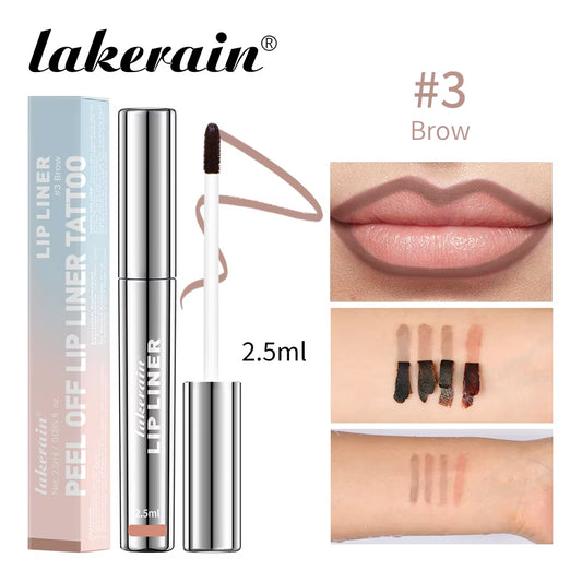 Peel & Reveal Waterproof Tattoo Lip Tint – Long-Lasting Matte Lip Stain & Contour Gloss